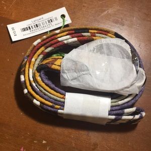 NWT Painted Feathers Vera Bradley lanyard